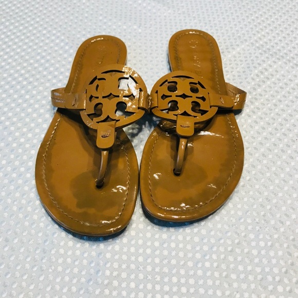 Tory Burch Miller patent leather sandals - Picture 3 of 15